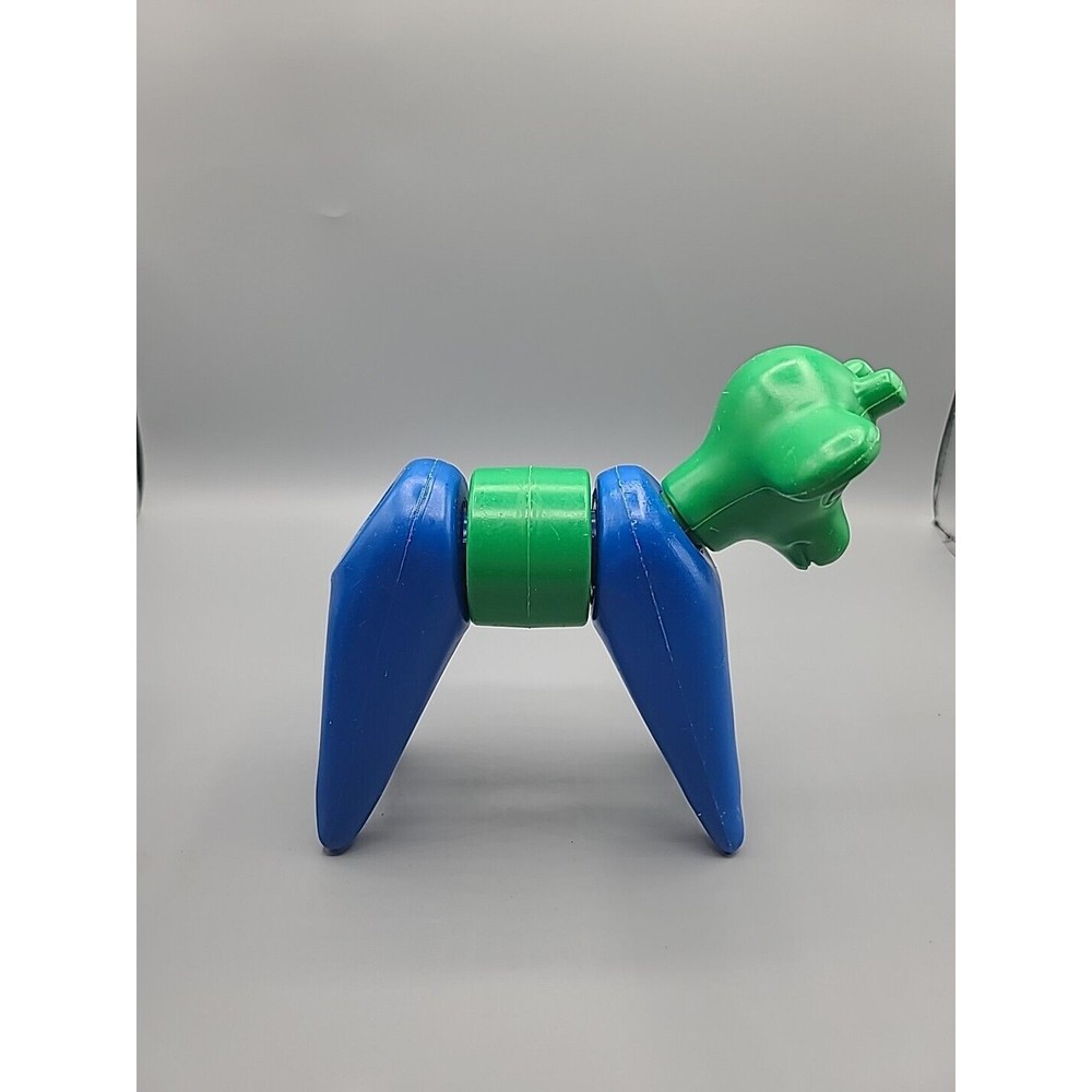 Vintage Tupperware Tupper Toys Zoo It Yourself Animals Elephant Dog Giraffe Head - Picture 12 of 16